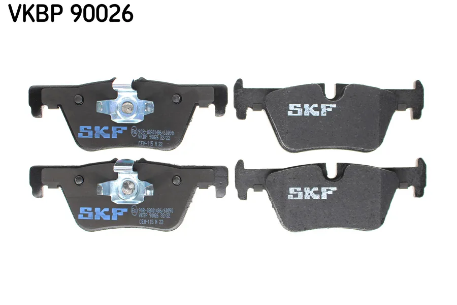 Комплект спирачно феродо, дискови спирачки SKF